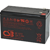 CSB Battery GP 1272 Standby USV GP1272F1 Bleiakku 12V 7.2Ah Blei-Vlies (AGM) (B x H x T) 151 x 99 x