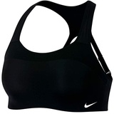 Nike Damen Sport-BH Alpha, Black/White, S/D, AJ0340
