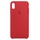 Apple iPhone XS Max Silikon Case rot