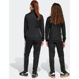 adidas Kinder Sportanzug Tiro 25 Essentials Kids, BLACK/WHITE, 140