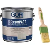 GORI Lasur GORI 88 Compact-Lasur (2,50 Liter), Mittelschicht Gel + Pinsel