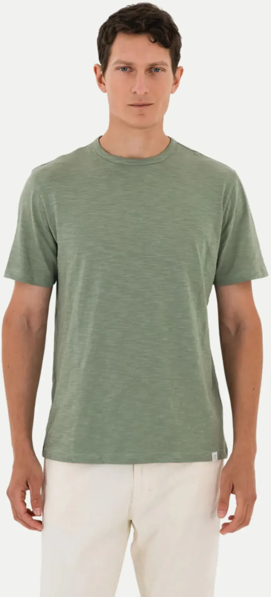 Basic T-Shirt Grün XXL