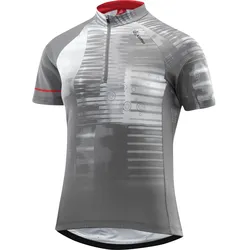 Löffler Women Bike Jersey Half Zip Spela Mid steel grey (909) 38