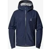 Haglöfs ROC Flash GORE-TEX Kapuzenjacke nachtblau - S