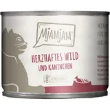 MjAMjAM herzhaftes Wild & Kaninchen an fruchtigen Heidelbeeren