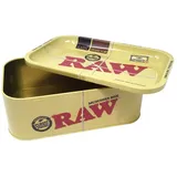 RAW Munchies Aufbewahrungsbox aus Metall, 27,3 x 17,1 cm
