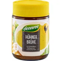 dennree Hühnerbrühe mit 14% Hühnerfleisch bio
