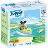 Playmobil Junior Aqua & Disney Micky Maus' Bootstour (71707)