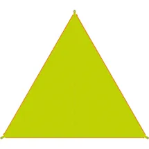 Bent Zip-Canvas Limette