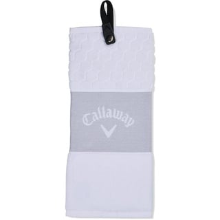 Callaway TW CG Trifold Handtuch WHT 23