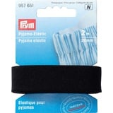 Prym schwarz 957651 Pyjama-Elastic 20 mm, Polyamid: 93%, 2 m