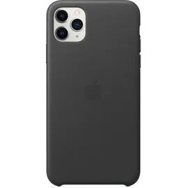 Apple iPhone 11 Pro Max Leder Case schwarz