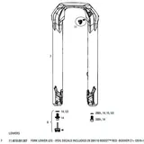 RockShox Boxxer 29 ́ ́ Boost Ultimate Gabel Senkt Sich - Red - One Size