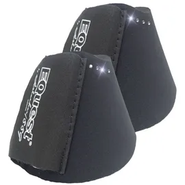 EQuest Neopren Hufglocke Crystal, 2er Set, schwarz l Full