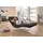 W.Schillig Relaxliege daily dreams Polyester 75 x 91 x 170 cm Braun mit Kissen