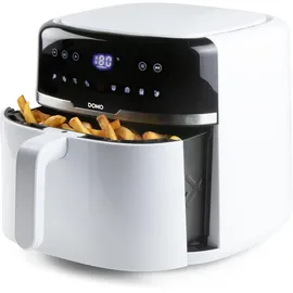 Domo DO1148FR Heißluft-Fritteuse 8 l Überhitzungsschutz, Timerfunktion, mit Display, Antihaftbeschi