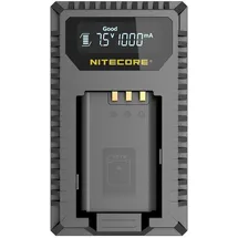 Nitecore USB-Ladegerät mit LCD-Display FX1 für Fujifilm NP-W126 / NP-W126S