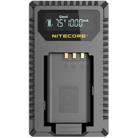 Nitecore USB-Ladegerät mit LCD-Display FX1 für Fujifilm NP-W126 / NP-W126S