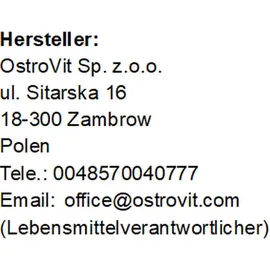 Ostrovit Marine Collagen & Hyaluronic Acid & Vitamin C Pulver 500 g
