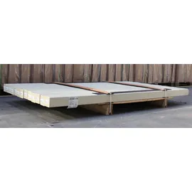 Plus Zaunpfosten 9 x 208 cm Schwarz/Holz