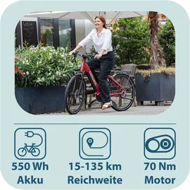Tretwerk Amber Nexus 28 Zoll RH 48 cm Wave Weiß