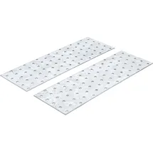 BGS Stahl-Lochplatten-Satz 300 x 100 x 2 mm 2-tlg.