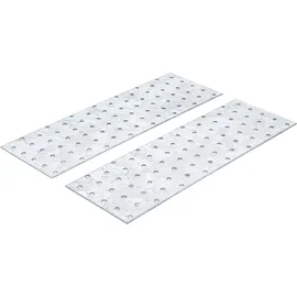 BGS Stahl-Lochplatten-Satz 300 x 100 x 2 mm 2-tlg.