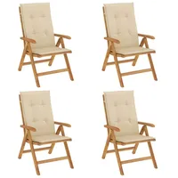 VidaXL Gartenstuhl 35 x 52 x 34 cm teak