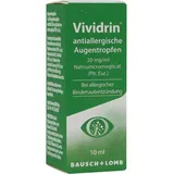 Bausch + Lomb Vividrin antiallergische Augentropfen 10 ml