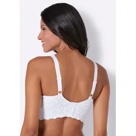 MISS MARY OF SWEDEN MISS Mary Damen, Gr. 85, Cup B, weiß, 48% Polyamid, 46% Baumwolle, 6% Elasthan, BHs