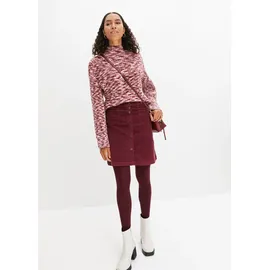 bonprix Cordrock Damen Rot 48