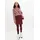 bonprix Cordrock Damen Rot 48