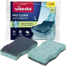 Vileda PRO CLEAN Viskose Topfreiniger 2er 179253