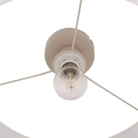 LINDBY Libbie 1 x 15 W dimmbar rund beige