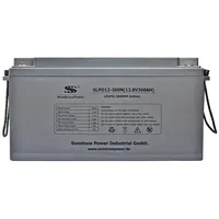 Sunstone Power LiFePO4 Batterie 12V 300Ah 3,84Kwh LiFePO4-Akkus Energiespeicher Solarakkus 300000 mAh (12 V), Bluetooth