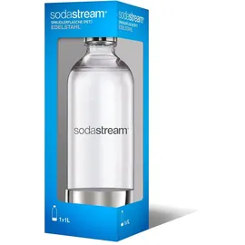 SodaStream PET-Flasche 1 l edelstahl