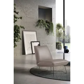 Egoitaliano Sessel »Lia Loungesessel, elegant und stylisch, toller Sitzkomfort« extravaganter Designsessel, Solitärsessel beige
