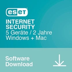 ESET INTERNET SECURITY Sicherheitssoftware Vollversion (Download-Link)