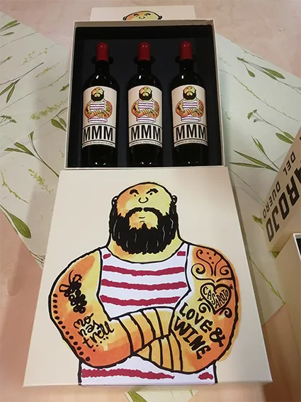 Macho Man Monastrell 2019, Jumilla DOP. Casa Rojo 3er Präsentkarton