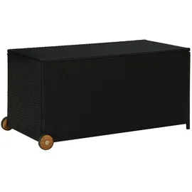 vidaXL Garten-Auflagenbox 120 x 65 x 61 cm Schwarz