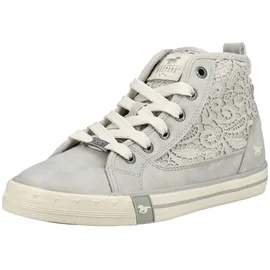 Mustang Winona Damen High Top Sneaker Hellgrau 37