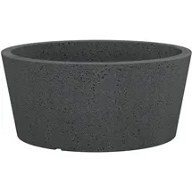 Scheurich Pflanzschale C-Cone 239 Ø 40 x 17,5 cm stony black