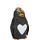Relaxdays Pinata Pinguin HxBxT 42 x 21 x 21 cm Schwarz
