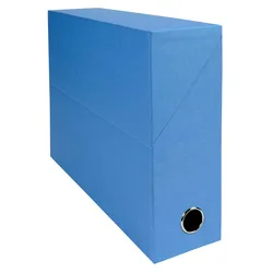 Exacompta 89522E 5x Transferbox Rücken 90mm gerilltes Papier - Hellblau