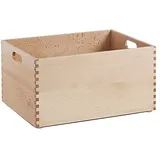 Zeller Present Stapelbox 13309 (L x B x H: 40 x 30 x 21 cm, Buche)