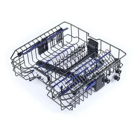 KOENIC KDW 6041 A BU Einbau-Geschirrspüler (unterbaufähig, 598 mm breit, Edelstahl)