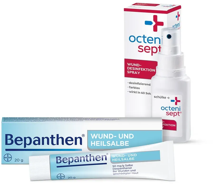 Bepanthen Wund-Heil + octenisept Spray 1 Set