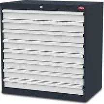 Stier Schubladenschrank mit 8 Schubladen BxTxH 900x575x920 mm