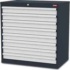 Stier Schubladenschrank mit 8 Schubladen BxTxH 900x575x920 mm