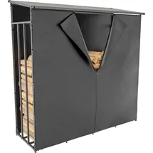 CLP Abdeckplane Ruston XXL 185 x 1 x 185 cm Schwarz